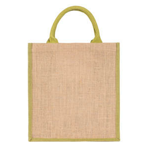 Fabricantes de proveedores al por mayor bolso de compras de yute impermeable personalizado bolso de playa con logotipos - Product Image 6