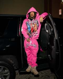 Personnalisé Heavyweight Fleece Surdimensionné DTG Impression Hoodies Hommes Fermeture Éclair Broderie 420 460 500 Gsm Zip Up Hoodie Fabricants - Product Image 1