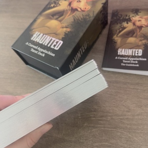 热卖工厂价格塔罗牌带指南定制印刷塔罗牌 - Product Image 3