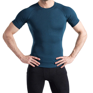 Sublimación Impreso Spandex Bjj Quick-Dry Men Compression Shirt Top Raglan Sleeve Sports Capa base Running Dry Rash Guard Amano - Product Image 1