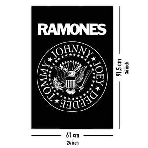 Póster con el logo de Ramones 'Gabba Gabba Hey!' Arte de Pared en Lienzo - Product Image 4