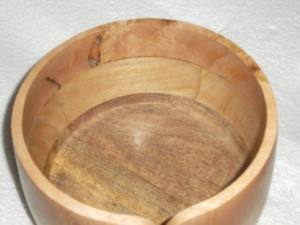 Handcrafted Wooden Yarn <b>Bowl</b> <b>Knitting</b> Crochet Supplies Holder Organizer Natural Wood Craft <b>Bowl</b> for Yarn <b>Knitting</b> Gift Knitters - Product Image 2