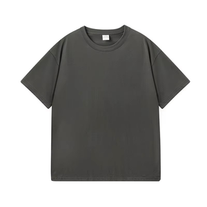 Stock femmes 2025 été à manches courtes col rond t-shirt homme/femme coton ample Harajuku Couples t-shirts chemises décontractées haut - Product Image 4