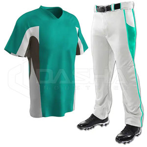 Nouveauté : Uniformes d'entraînement de baseball unisexes grandes tailles, 100 % polyester, couleurs personnalisables, séchage rapide, ensembles respirants - Product Image 5