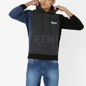 Sudadera con capucha de algodón 100% de alta calidad para hombre, nuevo diseño, jersey de ajuste Regular, transpirable, estilo informal, invierno, logotipo personalizado, estampado de lana - Product Image 5