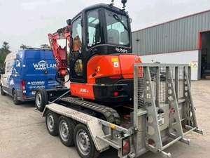 Kubota KX033-4 Mini Crawler <b>Excavator</b> Orange 0.12m³ Bucket High Digging Power Engine Brand Kubota - Product Image 4