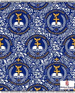 Custom African Wax Print Fabric Manufacturer Church Celebration Anniversary Convention Uniform Textile Supplier OEM ODM - Product Image 3