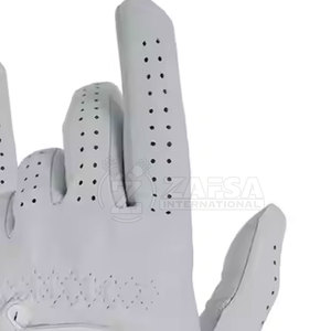 Vente en gros Gants de golf en cuir Logo personnalisé OEM Gants de golf souples en couleur pour hommes gaucher en cuir - Product Image 6