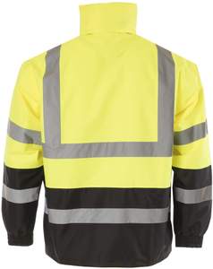 Veste de travail d'hiver pour homme, grande taille, respirante, imperméable, réfléchissante, haute visibilité, antistatique, polyester, livraison rapide - Product Image 4