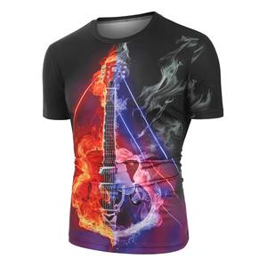 Camisetas lisas de alta calidad para hombre, camiseta blanca personalizada por sublimación, camisetas de gran tamaño para verano, venta al por mayor - Product Image 1