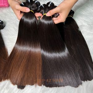 Extensions de cheveux à trame droite en cheveux humains bruts de densité 180% Meilleure qualité Longueur 12 14 pouces Prêt à expédier - Product Image 5