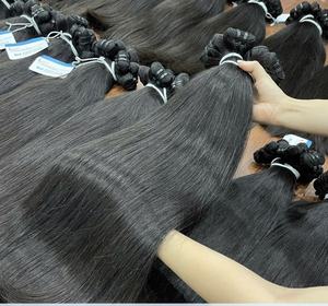 ขายได้มากถึง30 $ ผมต่อแบบลอนและผมตรงสีดำธรรมชาติ - Product Image 4