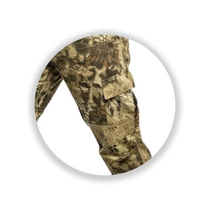 Meilleurs pantalons tactiques pour hommes pantalons de camouflage d'entraînement durables multi-poches travail en plein air randonnée pantalons d'extérieur - Product Image 4