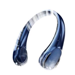 Ventilador de Cuello Portátil, Ventilador Personal con Viento Fuerte de 360° °   Refrigeración sin deformación del cabello, carga rápida, larga duración. - Product Image 4