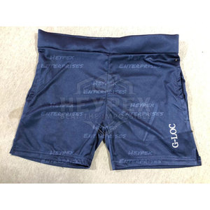 Pantalones cortos de gimnasio de alta calidad para hombre, compresión informal, tejido no tejido, cierre de cintura elástica para correr, venta en línea - Product Image 4