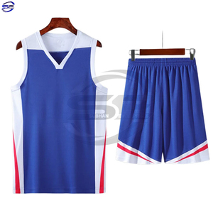 Uniforme de basket-ball personnalisé nouveau style fabriqué en 100% uniforme de basket-ball en polyester fabriqué au Pakistan uniforme de basket-ball - Product Image 1