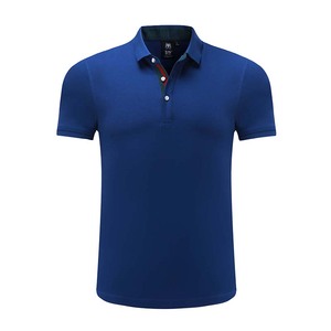 Chemises d'été décontractées de haute qualité pour hommes, respirantes, en coton tricoté uni, unisexe, personnalisables avec broderie, 200g - Product Image 5