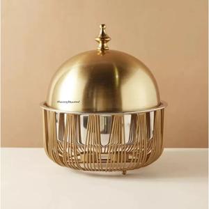 Cazuelas de Acero Inoxidable de Alta Calidad con Tapa, Diseño Moderno, Calentador y Servidor de Alimentos, Olla para Calentar, para Hogar, Hotel, Restaurante, India - Product Image 1