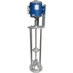 Agitador Eléctrico para Líquidos, Mezclador de Polvo para Detergentes, Pintura y Cosméticos, 220V, con Paleta de Acero Inoxidable - Product Image 4