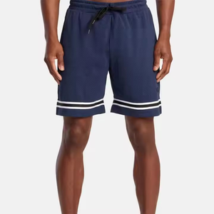 Nouveauté Short de jogging unisexe en maille pour basket-ball Broderie avec logo personnalisé Haut uni décontracté à sublimation en polyester Fabrication - Product Image 5