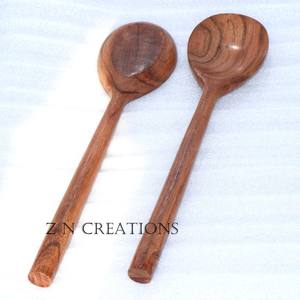Ustensiles de cuisine en bois de haute qualité à prix raisonnable, spatule unique résistante à la chaleur, cuillères et spatules à manche en bois - Product Image 6