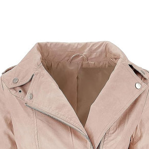 Chaqueta de cuero ligera de calidad superior de nuevo diseño para mujer disponible en Pakistán precio al por mayor chaqueta de cuero de mujer - Product Image 5
