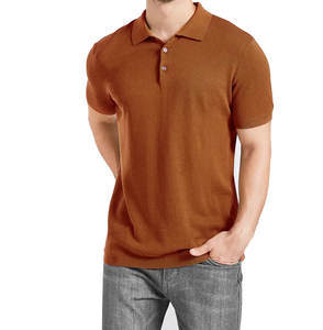 Camiseta de golf de poliéster 100% con sublimación personalizada hecha con fibra de algodón/Bambú - Product Image 6