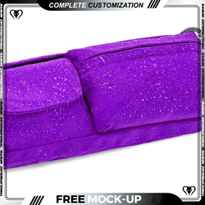 Riñonera personalizada para deportes al aire libre, impermeable, para correr, riñonera para gimnasio, Fitness, riñonera elástica con portabotellas - Product Image 4