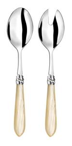 ชุดเซิฟเวอร์สลัดสแตนเลสมีดีไซน์แกะสลักเครื่องใช้ในครัวสำหรับโต๊ะอาหารในบ้าน - Product Image 2