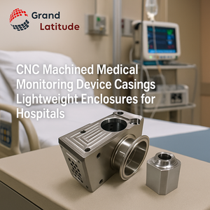 Carcasas ligeras de dispositivos de monitoreo médico de acero inoxidable EDM de alambre mecanizado CNC para hospitales - Product Image 2