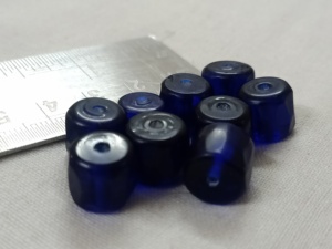 Cuentas de vidrio facetadas hechas a medida, color azul, tamaño de 10mm, ideal para diseñadores de joyas y para reventa por Tiendas de Cuentas - Product Image 6