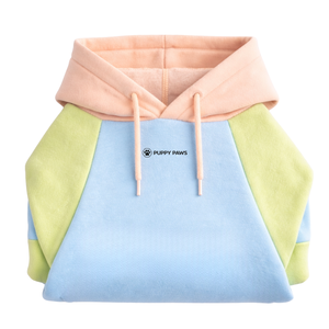 Jelly Bean Colorblock <b>Dog</b> <b>Hoodie</b> Soft Fleece Pet Sweatshirt With Hood Cozy Warm Pullover Winter Wear <b>For</b> Small Medium <b>Dog</b> Indoor - Product Image 6