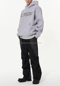 Sudadera con Capucha y Cremallera, Estilo Urbano, 400 g/m², Bordado Personalizado, 100% Algodón, Unisex, Invierno, Forro Polar, Muestra Gratis - Product Image 5