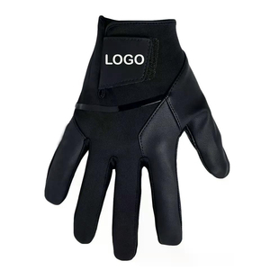Gants de golf antidérapants OEM de gros Meilleur prix Super Fit Cuir véritable doux et respirant pour hommes femmes Logo personnalisé Sports - Product Image 2