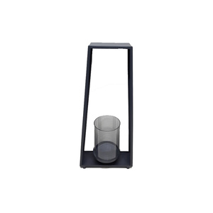 Meilleur Design Métal Bougie Pilier Titulaire Noir Fini Pour La Maison Mariage Noël Table Éclairage Décor À La Main En Vrac - Product Image 5