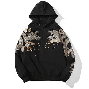 Sudadera con Capucha Personalizada para Hombre con Logotipo Bordado, Estilo Informal, Corte Regular, Felpa de Algodón, Sudadera Informal para Calle, Cálida, Suave y Transpirable - Product Image 1