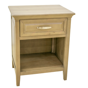 Table de chevet en bois massif au design moderne de marque ADELA Table de chevet de haute qualité pour chambre à coucher Mobilier prêt à assembler - Product Image 3