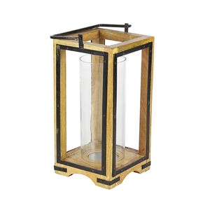 Linternas marroquíes de calidad Linternas T-Light de color dorado con diseño colgante Tarros de velas de vidrio de forma múltiple - Product Image 4