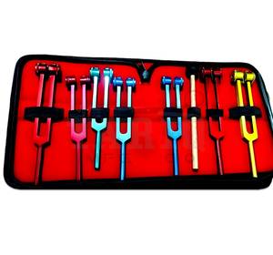 Diapasones de Chakra con Peso, Logotipo Personalizado, Frecuencia de 64 Hz a 512 Hz, Grado Médico, Aluminio Resistente a la Corrosión - Product Image 1