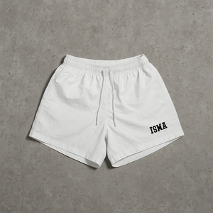 Pantalones cortos de paracaídas para mujer con logotipo personalizable, ropa de calle de cintura suelta, deporte, tejido, lona, personalización de logotipo - Product Image 1