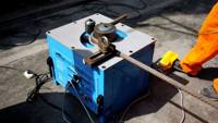 Machine à cintrer les barres d'armature de construction hydraulique cintreuse en acier renforcé électrique avec moteur de noyau puissance CNC manuelle pour l'acier de barre