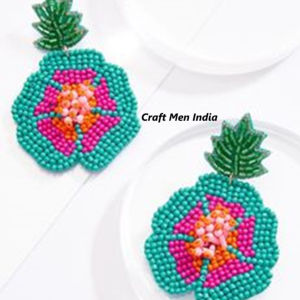 Haute Qualité En Vrac En Gros Exagéré Multicolore Pendentif Boucles D'oreilles Diverses Couleurs Fleur Forme Goujons pour Cadeau - Product Image 4