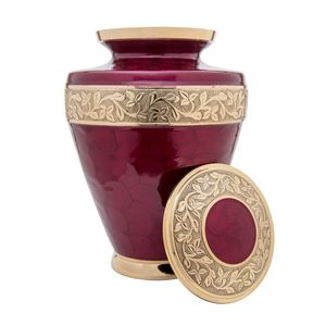 Urna de cremación de latón de estilo americano hecha a mano de la mejor calidad, suministros funerarios para adultos para cenizas humanas, urnas de fundición al por mayor - Product Image 3