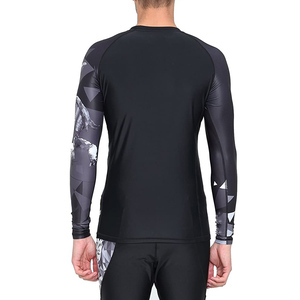 Mma Rash Guard Tops Rashguard Rash Guard Chemises de compression personnalisées pour hommes Rash Guard à manches longues - Product Image 2
