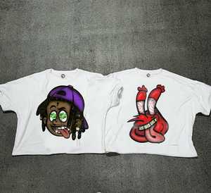 เสื้อยืดผู้ชายผ้าคอตตอนสีสันสดใสออกแบบโลโก้แบรนด์ของคุณแบบลำลองขายส่งเป็น100% - Product Image 1