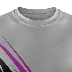 Camiseta digital de sublimación con estampado completo personalizado para hombres y mujeres Diseño gráfico de fitness para equipo - Product Image 2