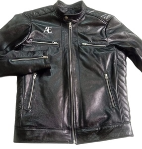 Nouveau véritable fait à la main en cuir véritable vestes pour hommes Vintage nouveauté haute qualité Biker Style randonnée en plein air Royal Look vestes - Product Image 1