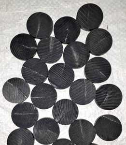 World Craft Impex Venta directa Botón de cuerno de búfalo de alta calidad Espacios en blanco Punto negro Técnica cruda Estilo animal Artesanías naturales - Product Image 2