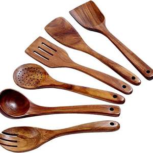 Acacia Wood With Polish & Colour <b>Spoon</b> Totally Utensil Salad Server & <b>Serving</b> <b>Spoon</b> Kitchen for Hotels Homes Restaurants - Product Image 1