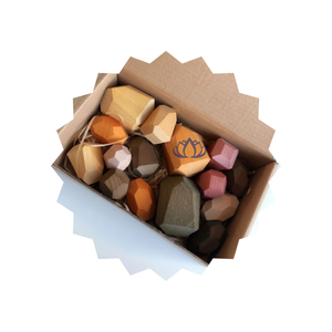 TUMI ishi ของเล่นไม้ของเล่นครอบครัวในร่มของเล่นเพื่อการศึกษาสำหรับเด็กที่มีคุณภาพสูงด้วยหินบาเรนซ์จากเวียดนาม - Product Image 1